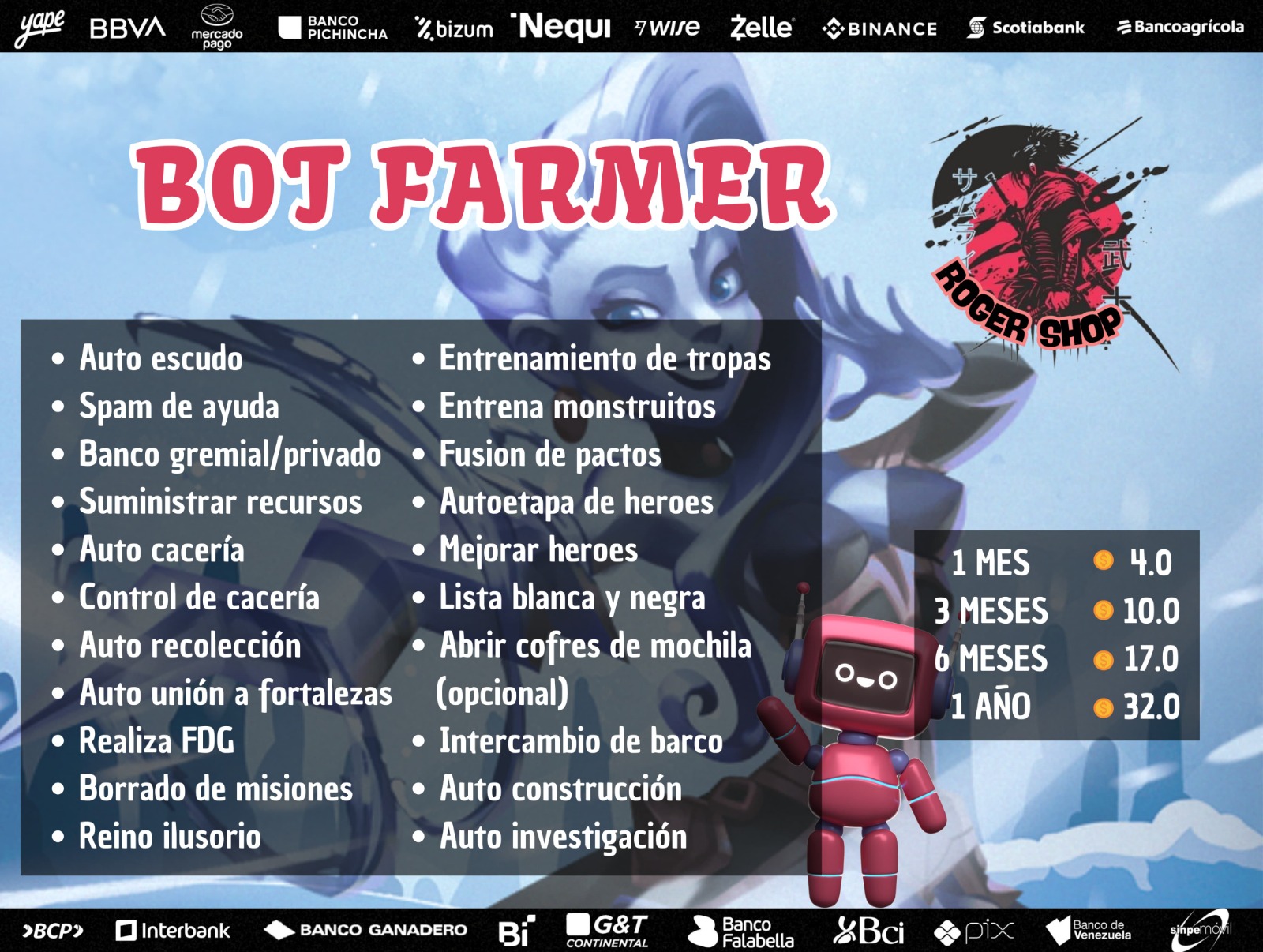 Bots Farming