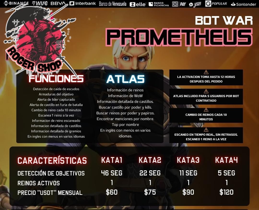 BOT WAR PROMETHEUS