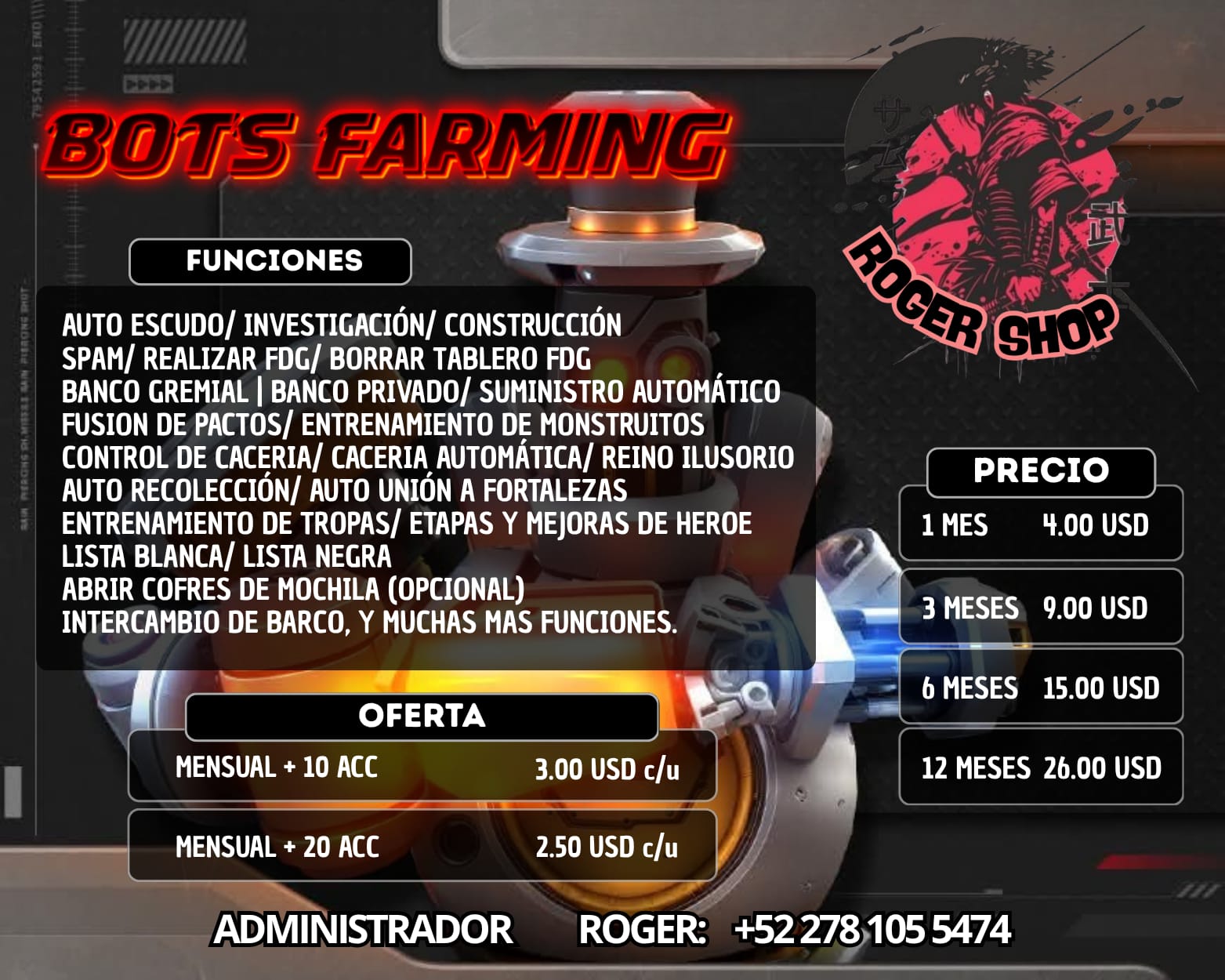 Bots Farming